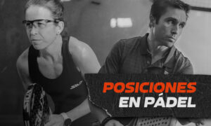 posiciones en pádel