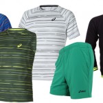 Presentamos la nueva colección de ropa masculina de padel Asics