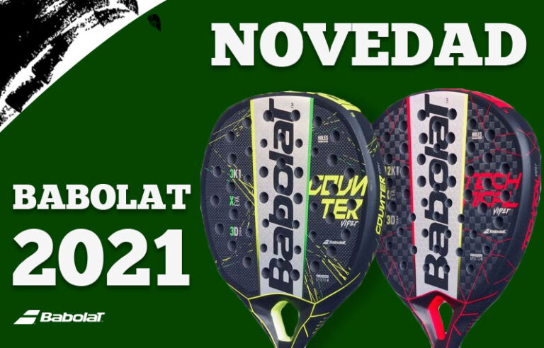 Palas de pádel Babolat 2021