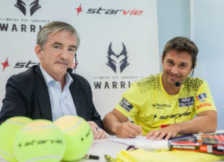 Matías Díaz renueva su contrato con la marca StarVie Padel