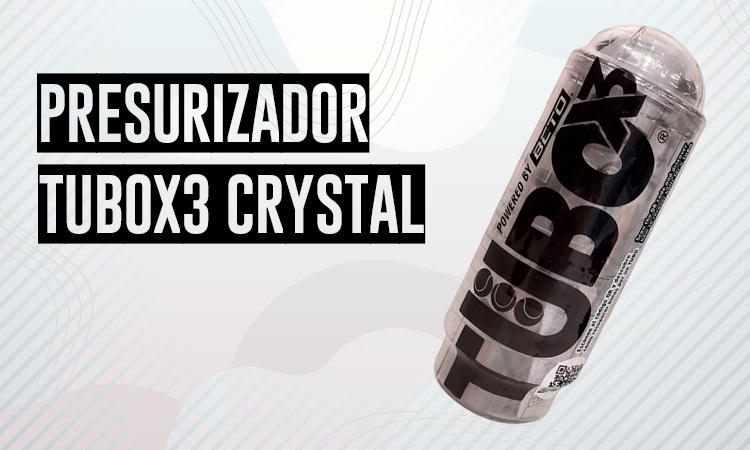 Tubo Plus X3 Crystal - Presurizador de Pelotas