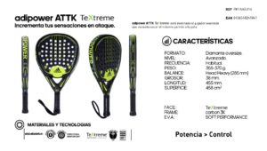 adidas adipower ATTK TeXtreme