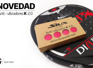 VibraStop, nuevos antivibradores Siux Padel.