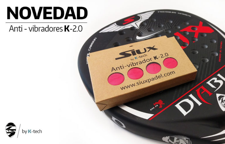 VibraStop, nuevos antivibradores Siux Padel.