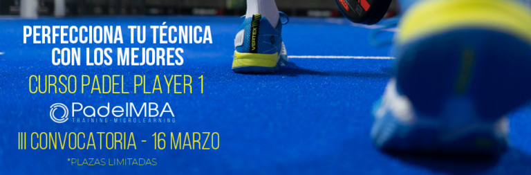 curso online de pádel