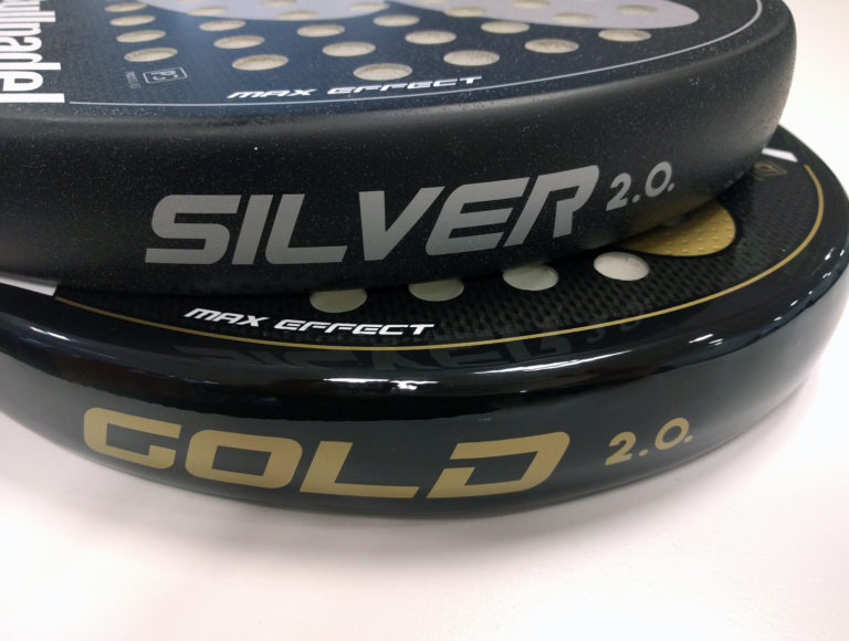 Palas Bullpadel Gold 2.0 y Silver 2.0