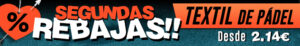 rebajas pádel