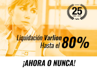 Liquidación Varlion en palas de pádel.