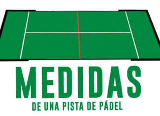 medidas pista de pádel