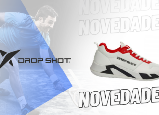 Calzado Drop Shot para pádel