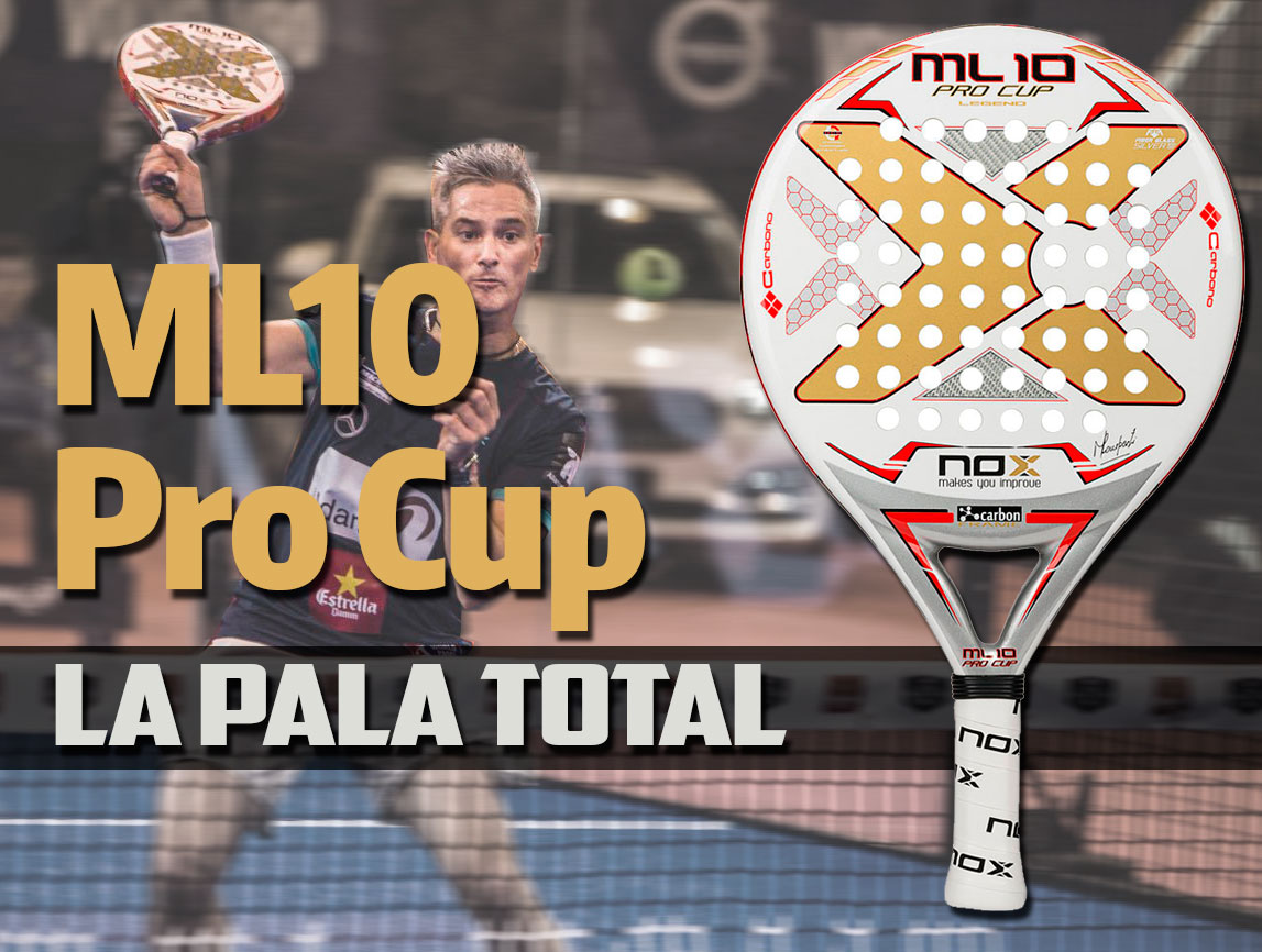 ML10 Pro Cup 2018, versión de la pala más exitosa de Nox Padel