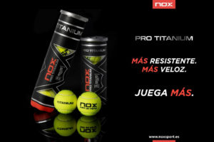 Pelotas Nox Pro Titanium.