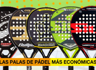 Padel de padel baratas para todos los bolsillos