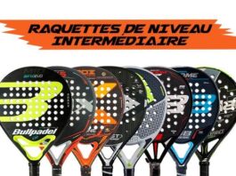 Raquettes de padel de niveau intermédiaire