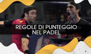 Punteggio nel padel