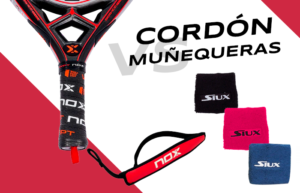 Cordón en las palas de pádel