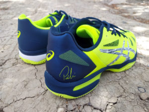 Mediasuela Asics Gel Bela 6 SG y Gel Lima Padel 2018.